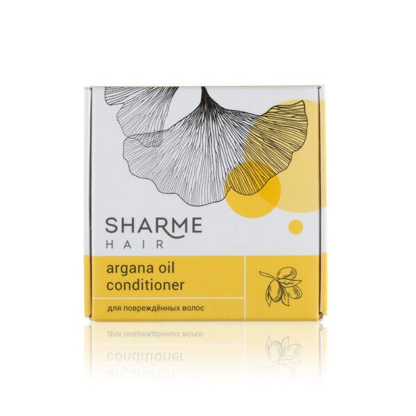 Prirodni čvrsti regenerator Sharme Hair Argan Oil za oštećenu kosu - Image 2